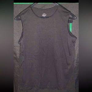 CJ Banks Women's Sleeveless Tank Undershirt Pullover Black Plus Size 1X